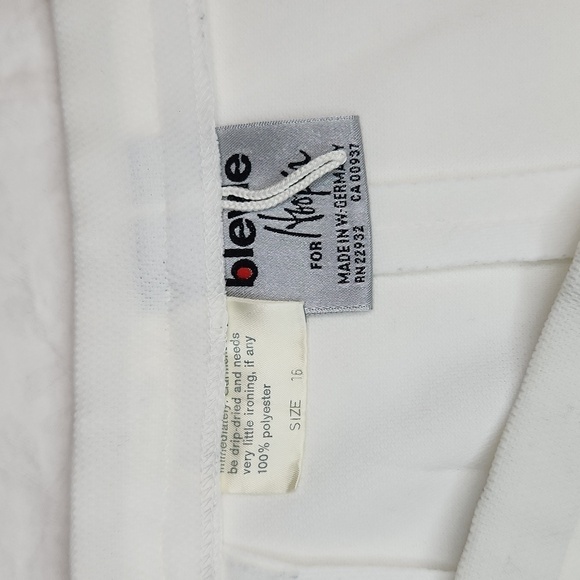 60s White Highwaist Pants - Picture 9 of 9